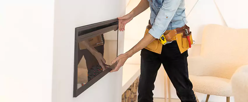 Metal Fireplace Installation in Lamont, California