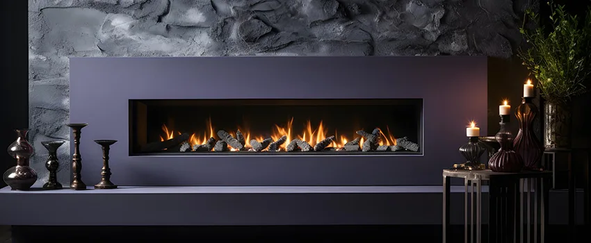 Ember Bed for Ventless Gas Fireplace in Lamont, CA