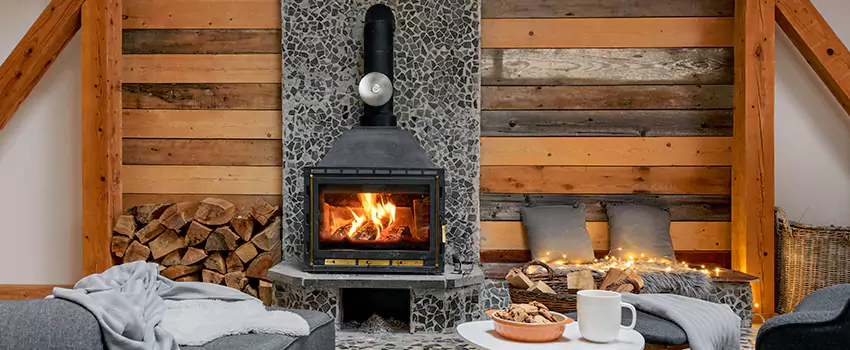 Thelin Hearth Products Direct Vent Gas Stove Fireplace Inspection in Lamont, California